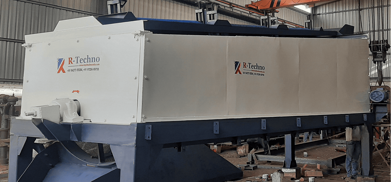 R-Techno is a Leading Manufacturer and Supplier of Rotary Screen (Trommel) in India